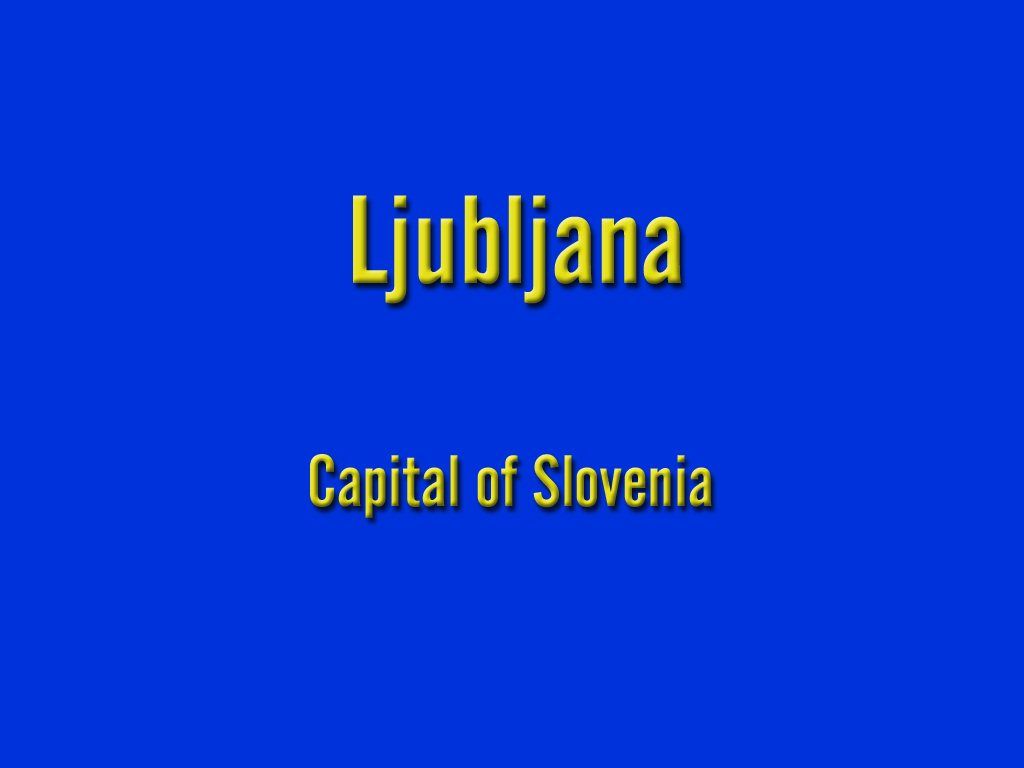 ljubljana